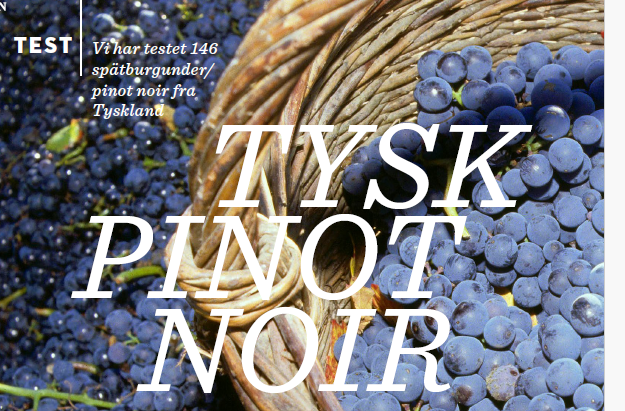 Tysk Pinot Noir